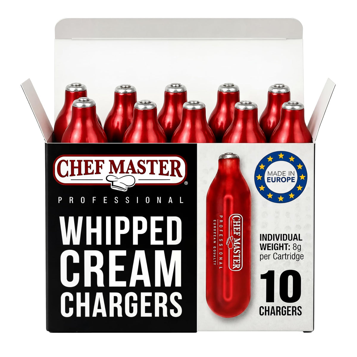10 Pack 8g Whipped Cream Chargers B682713