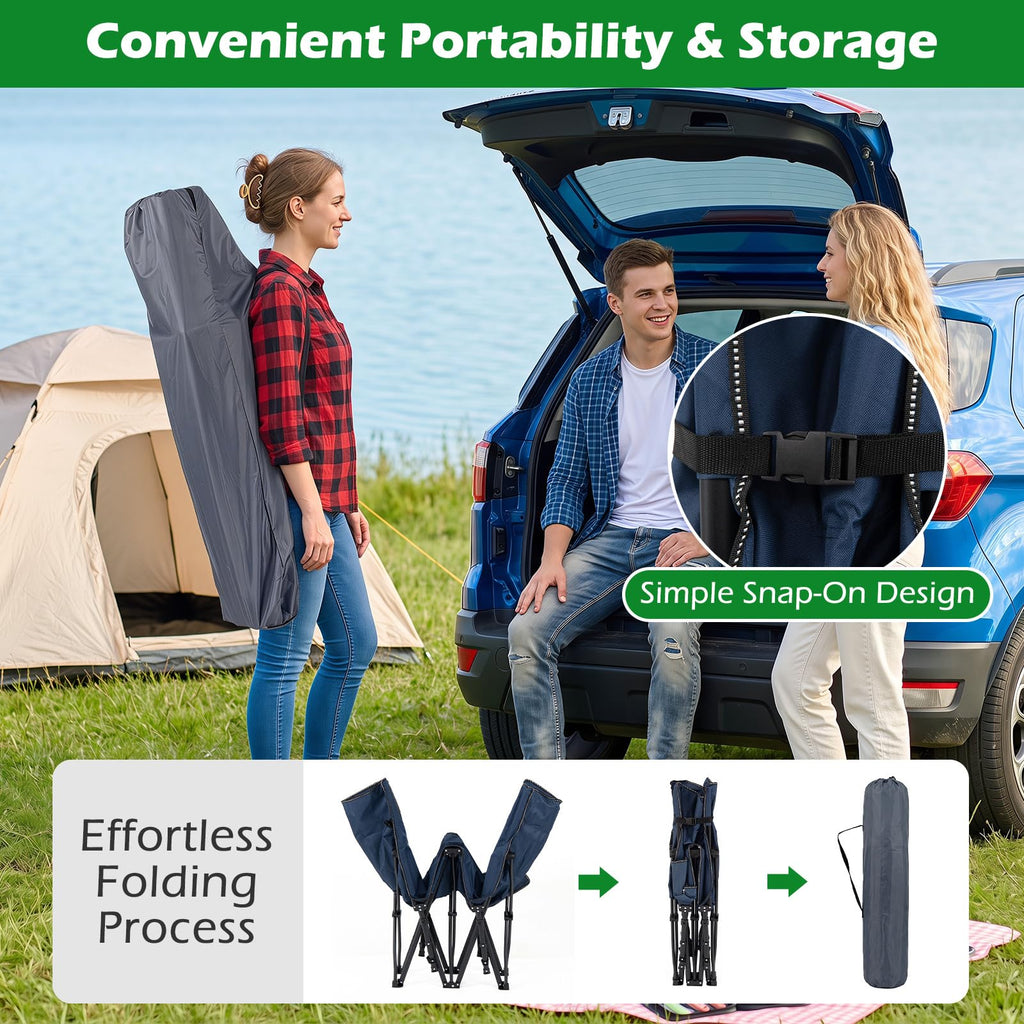 Camping Cot with Padded Mat E8221
