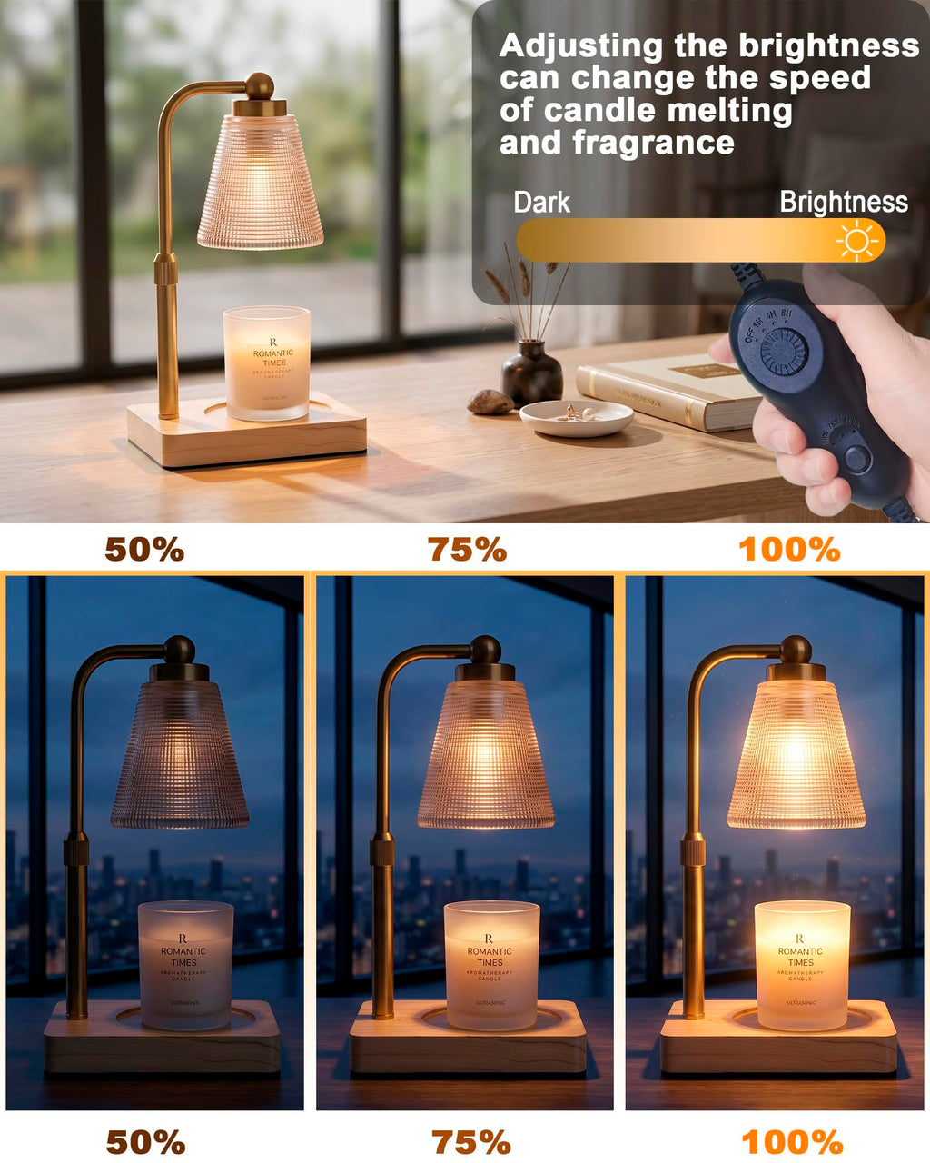 Candle Warmer Lamp with Timer C2806