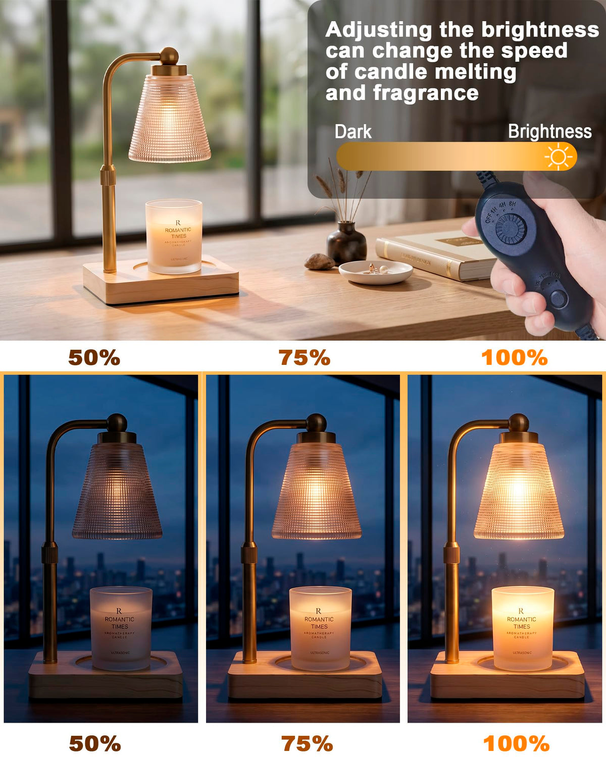 Candle Warmer Lamp with Timer C2806