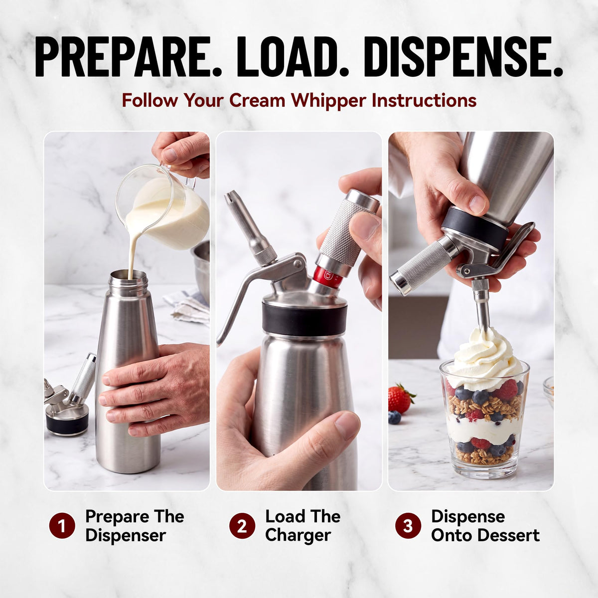 10 Pack 8g Whipped Cream Chargers B682713