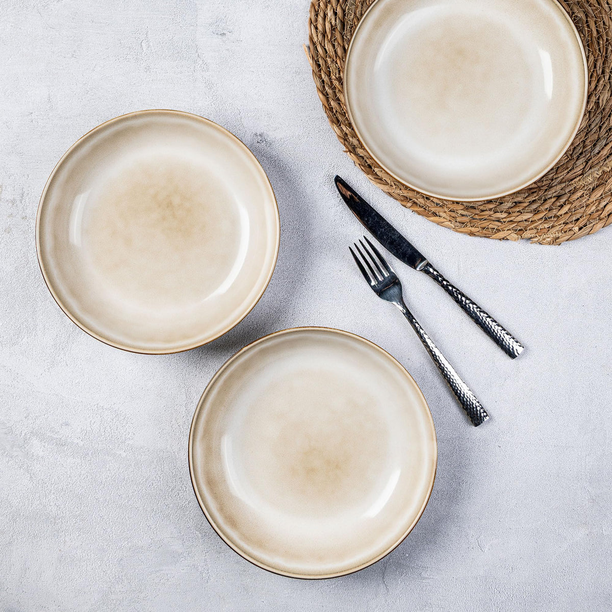 Ceramic Pasta Bowls Set of 4 P5604