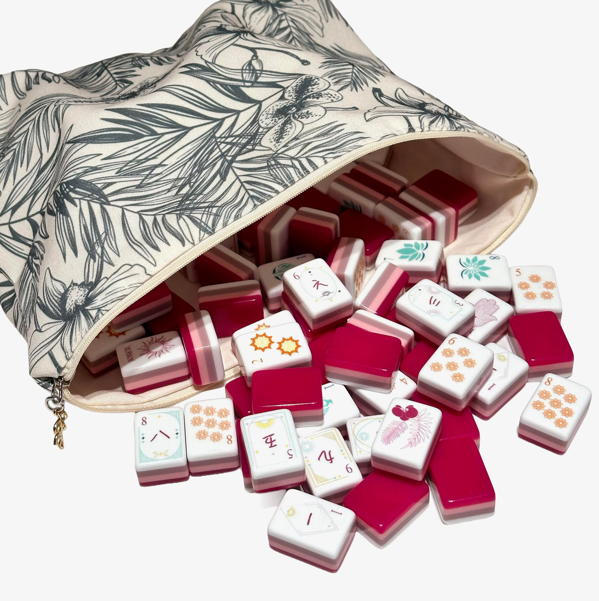 160 Acrylic Mahjong Set C236