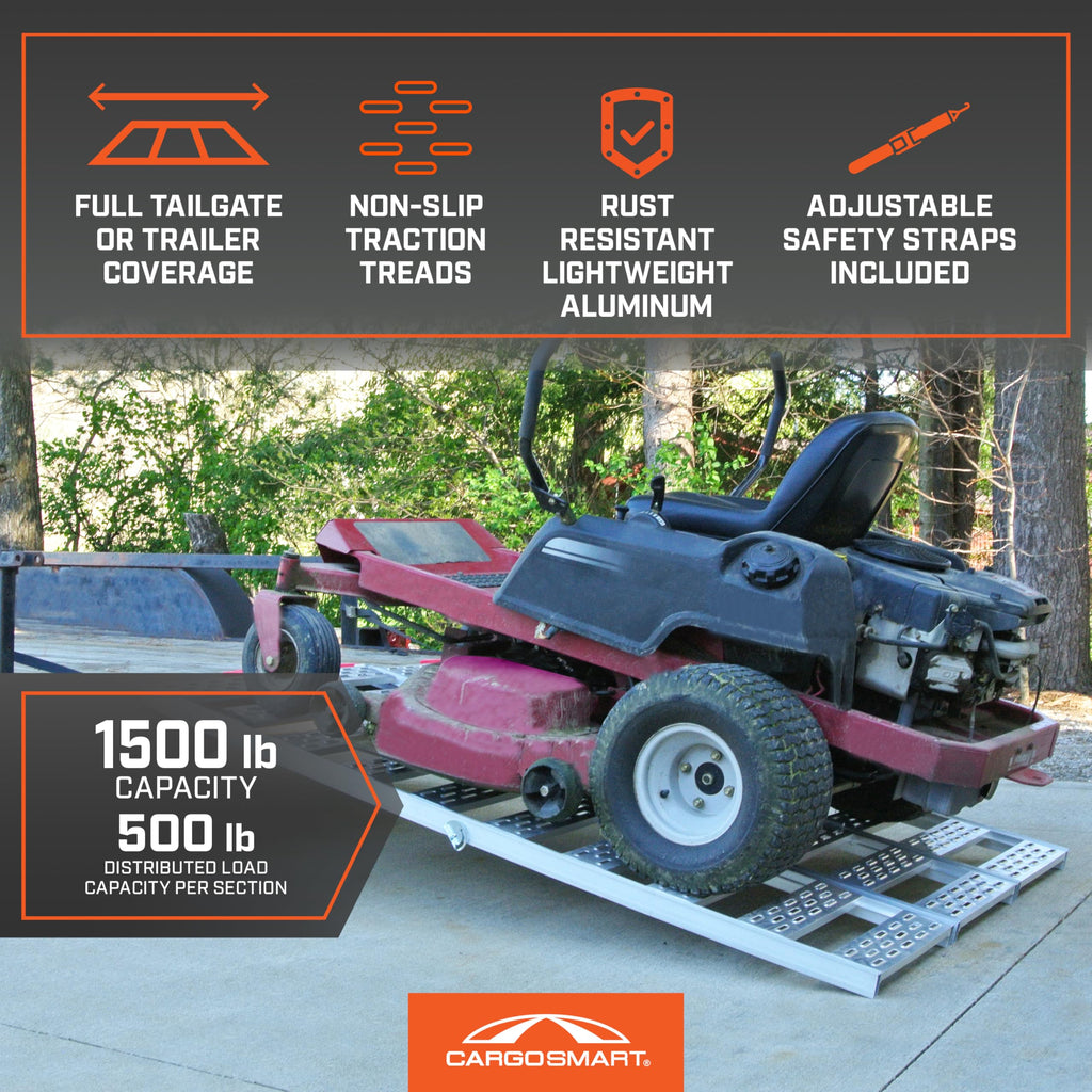 Aluminum Tri-Fold Ramp 1500 Lb Capacity I883